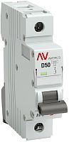 Выключатель автоматический EKF Averes AV-6 1п 50А D 6кА картинка